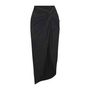 SKIMS - SWIM SARONG SKIRT - ONYX - Size XL